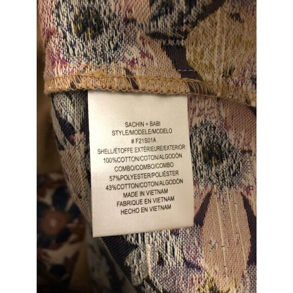 NEW Anthropologie Sachin & Babi Jacquard Maxi Skirt Size 2 - Picture 10 of 15